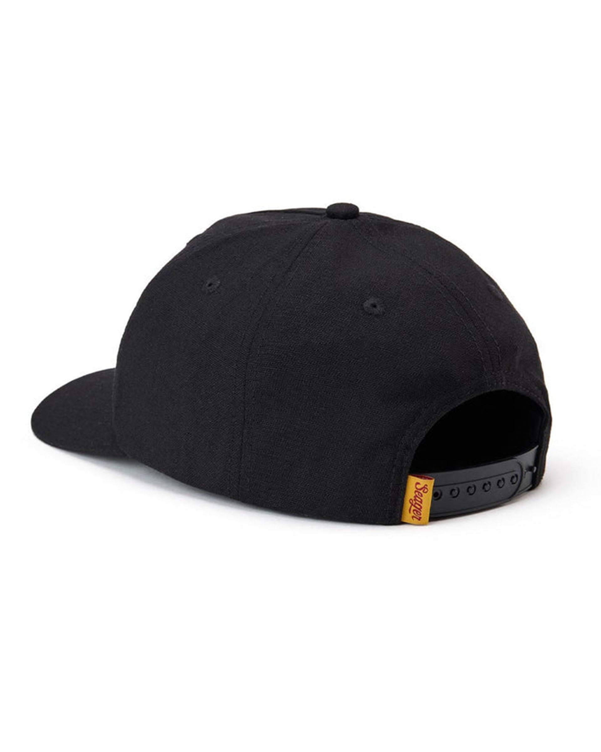 Seager Co. Uncle Bill Hemp Snapback Hat - Black