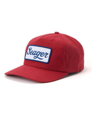 Seager Co. Uncle Bill Hemp Snapback Hat - Red/White/Blue