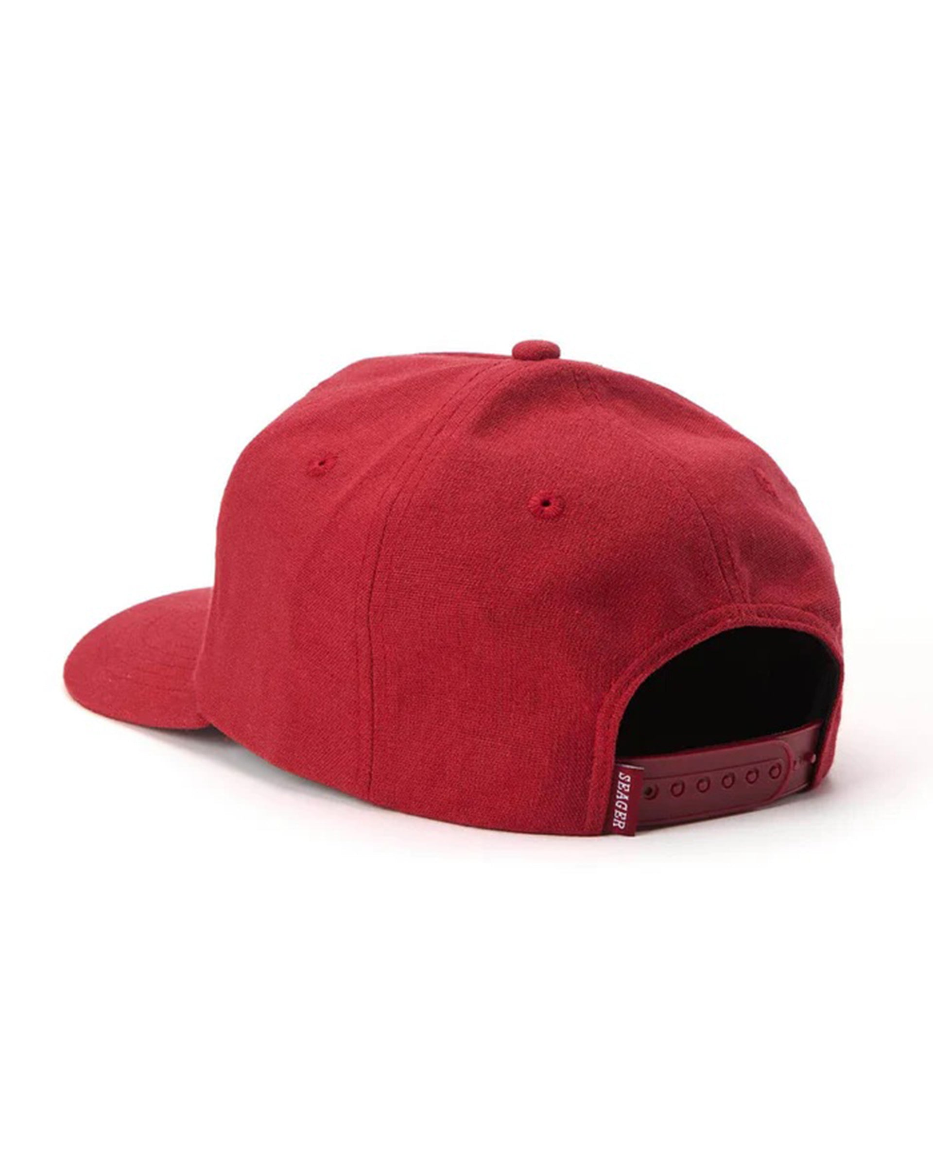 Seager Co. Uncle Bill Hemp Snapback Hat - Red/White/Blue