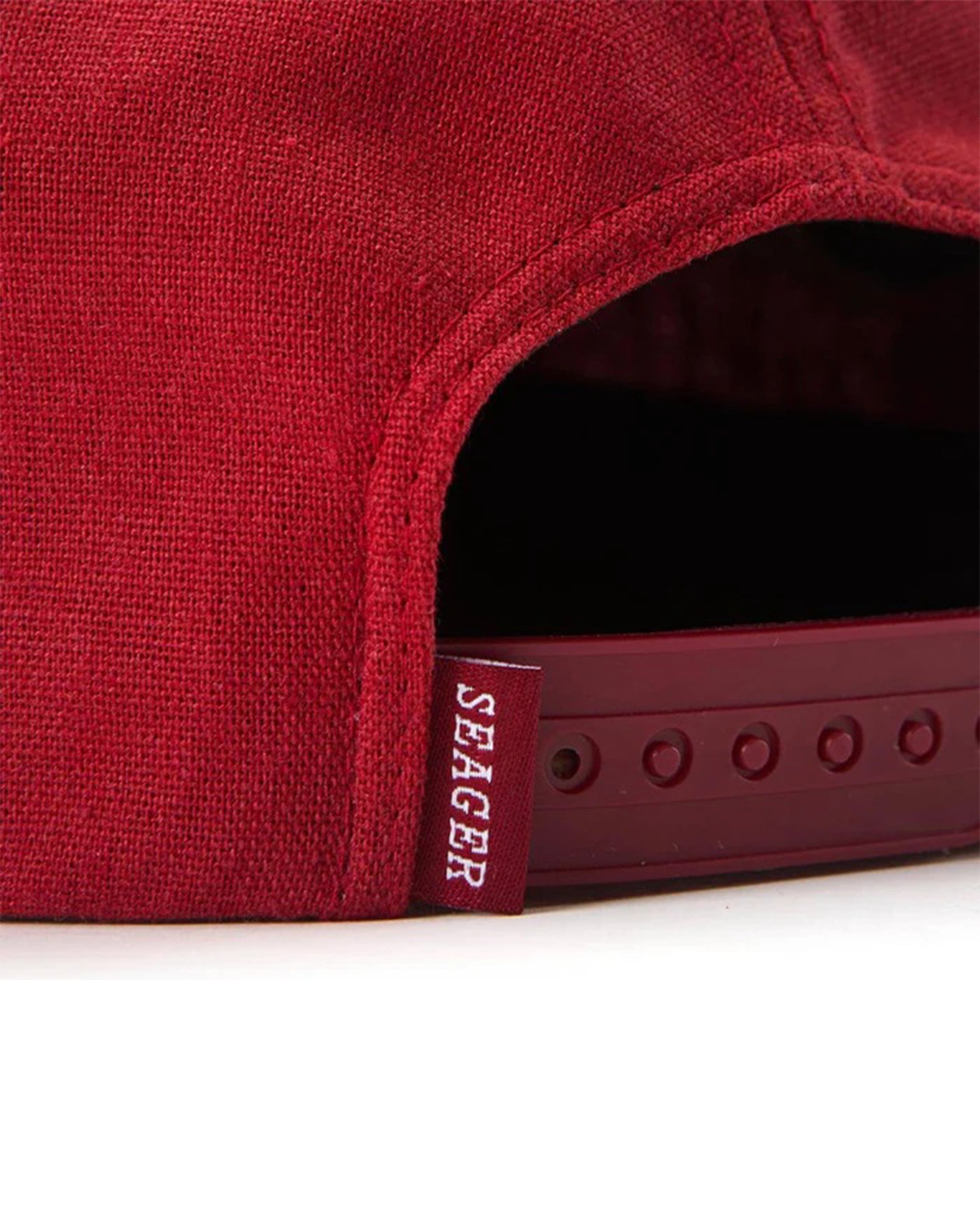 Seager Co. Uncle Bill Hemp Snapback Hat - Red/White/Blue