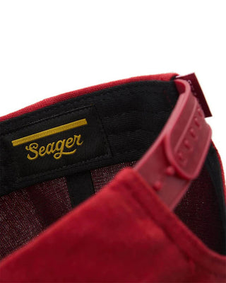 Seager Co. Uncle Bill Hemp Snapback Hat - Red/White/Blue