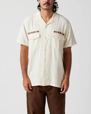 Seager Co. Whippersnapper Short Sleeve Shirt - White Wash