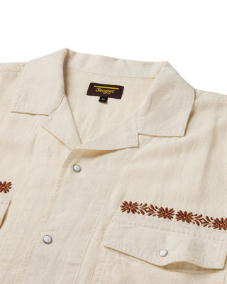 Seager Co. Whippersnapper Short Sleeve Shirt - White Wash