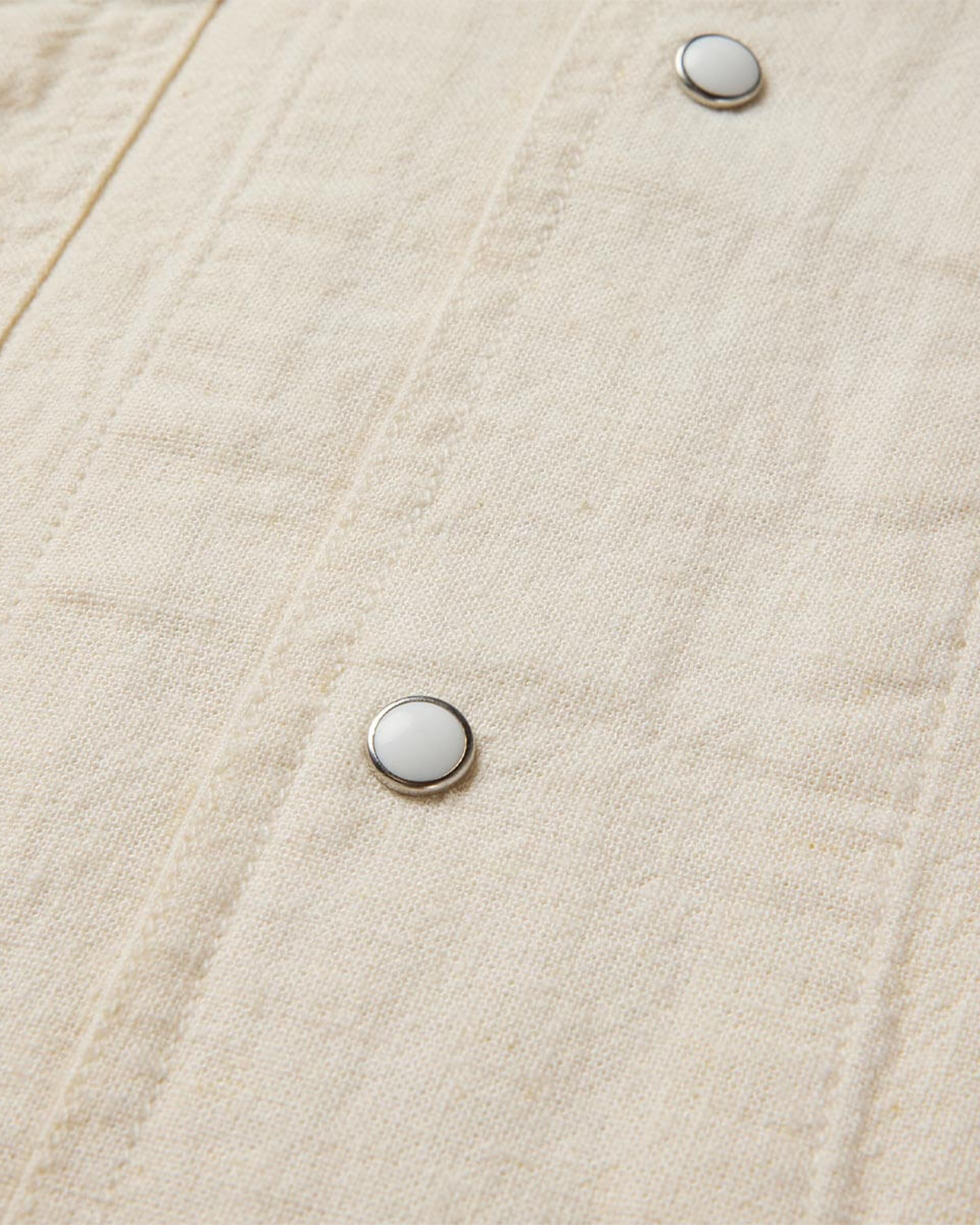 Seager Co. Whippersnapper Short Sleeve Shirt - White Wash