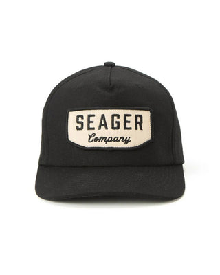 Seager Co. Wilson Snapback Hat - Black