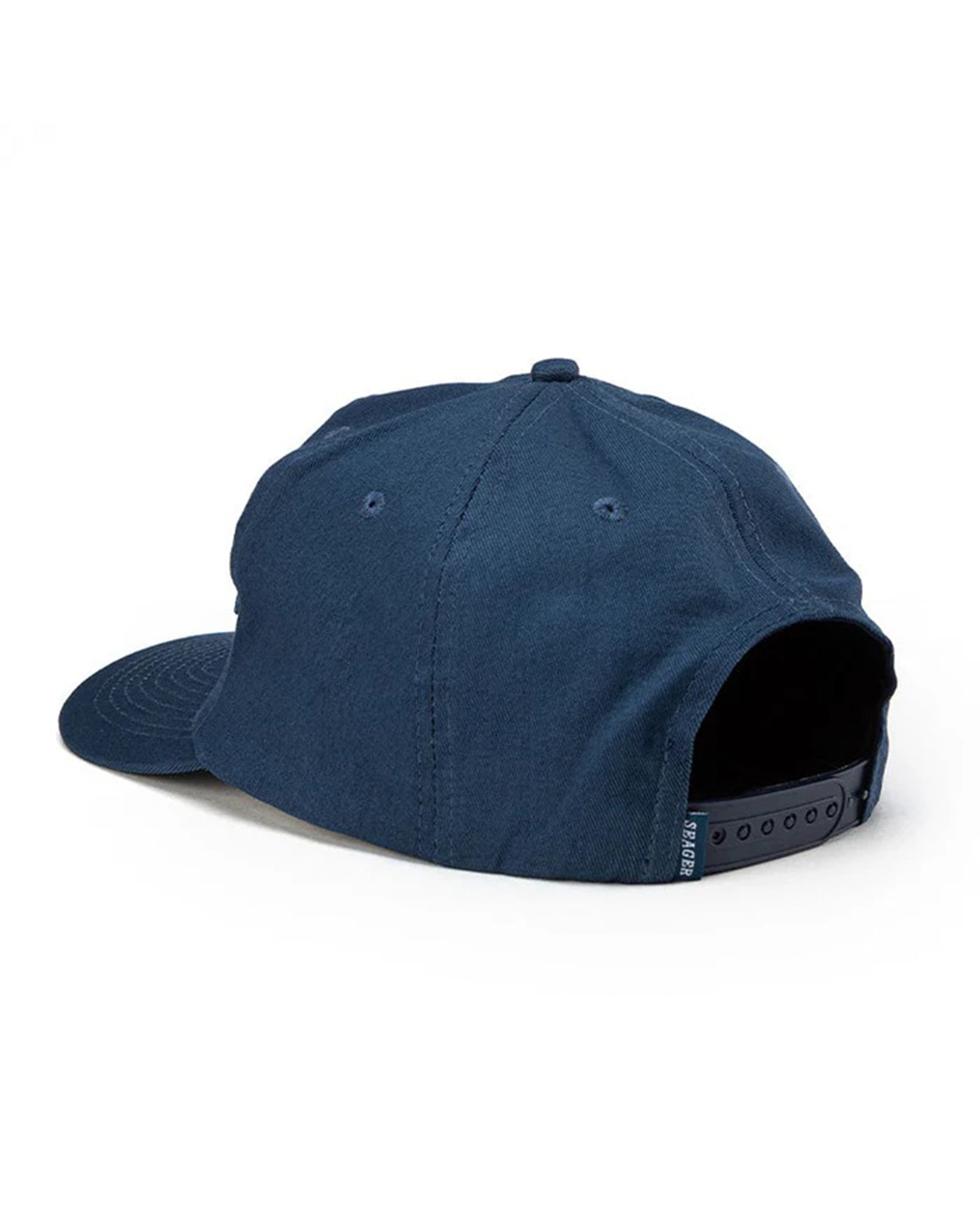 Seager Co. Wilson Snapback Hat - Navy/Yellow