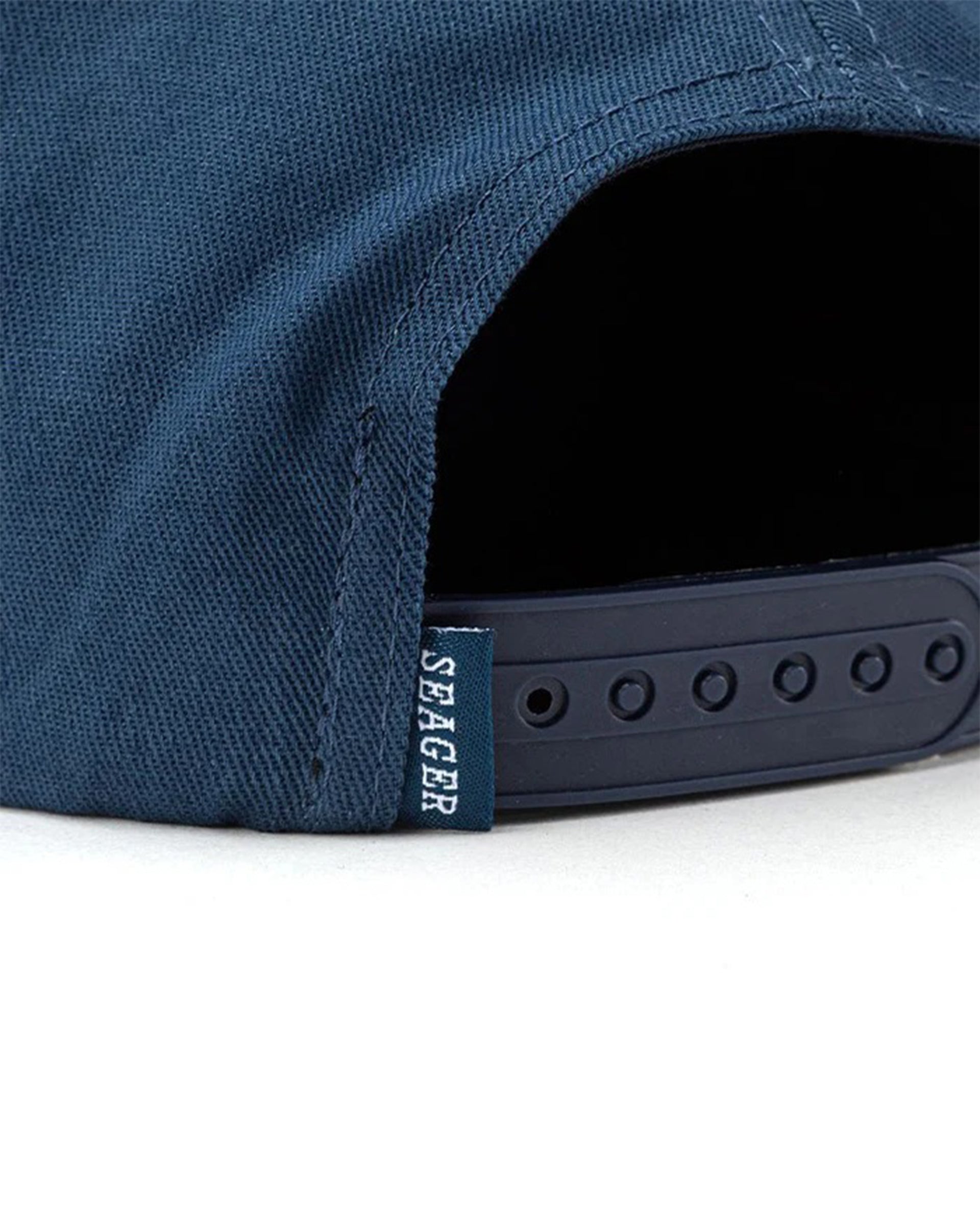 Seager Co. Wilson Snapback Hat - Navy/Yellow