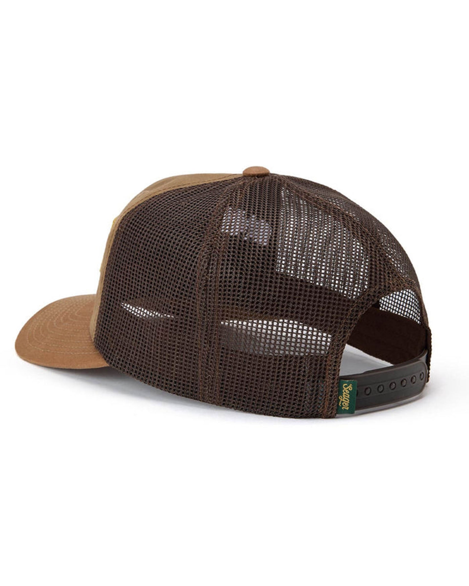 Seager Co. Wilson Waxed Canvas Snapback Hat - Waxed Canvas Tan