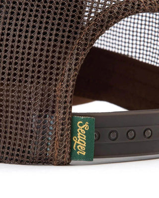 Seager Co. Wilson Waxed Canvas Snapback Hat - Waxed Canvas Tan
