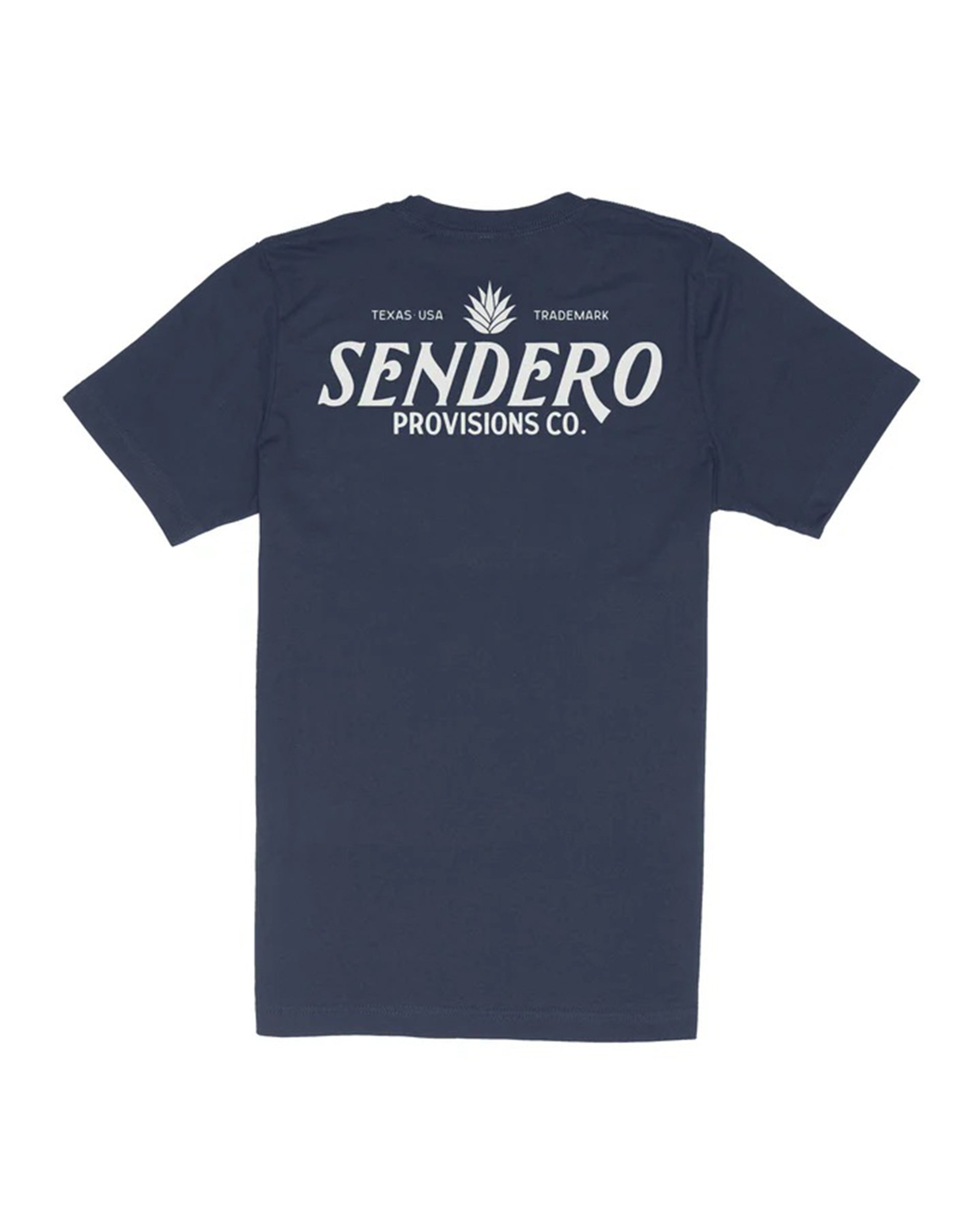 Sendero Provisions Co. Agave Logo Short Sleeve T-Shirt - Navy