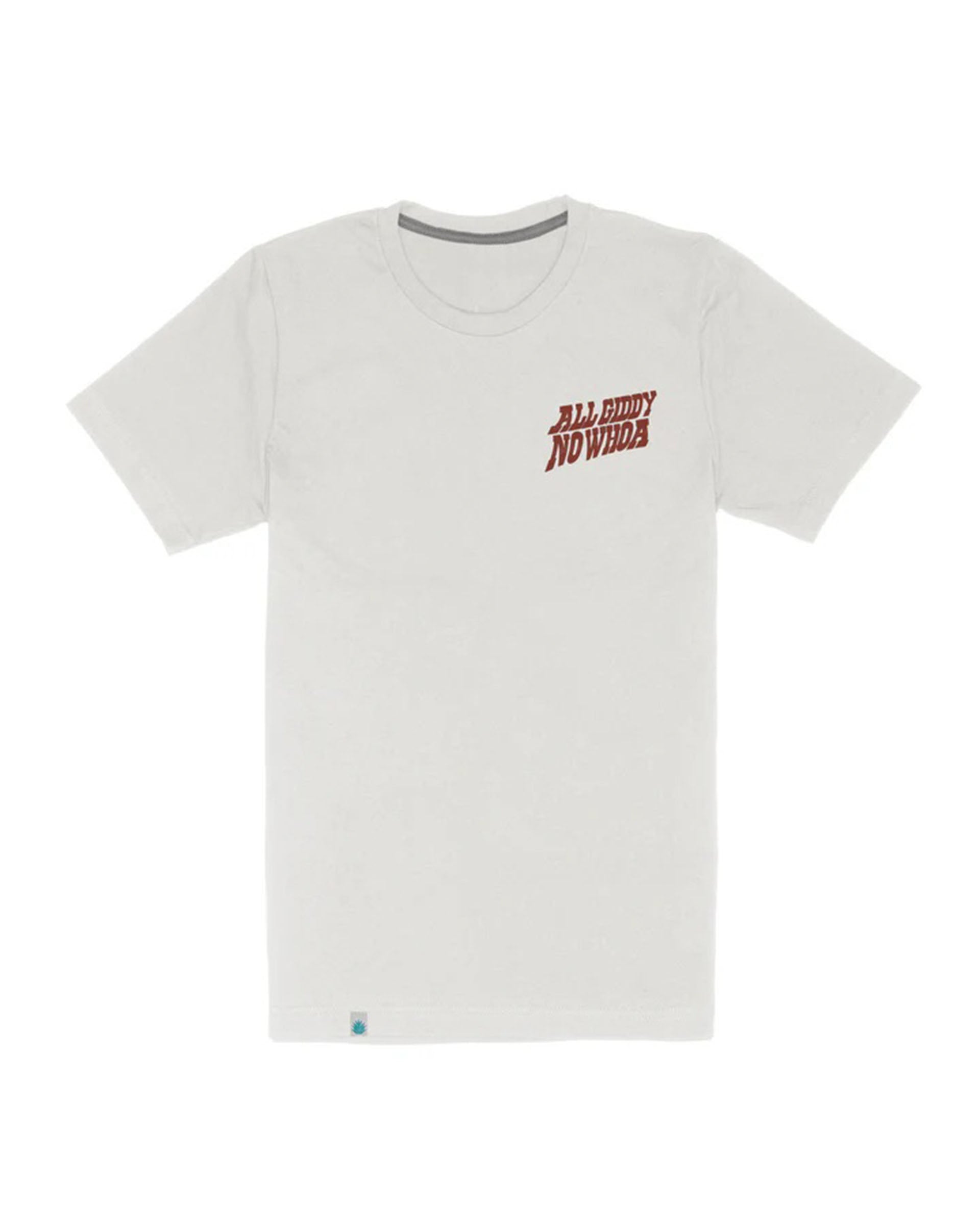 Sendero Provisions Co. All Giddy No Whoa Short Sleeve T-Shirt - Vintage White