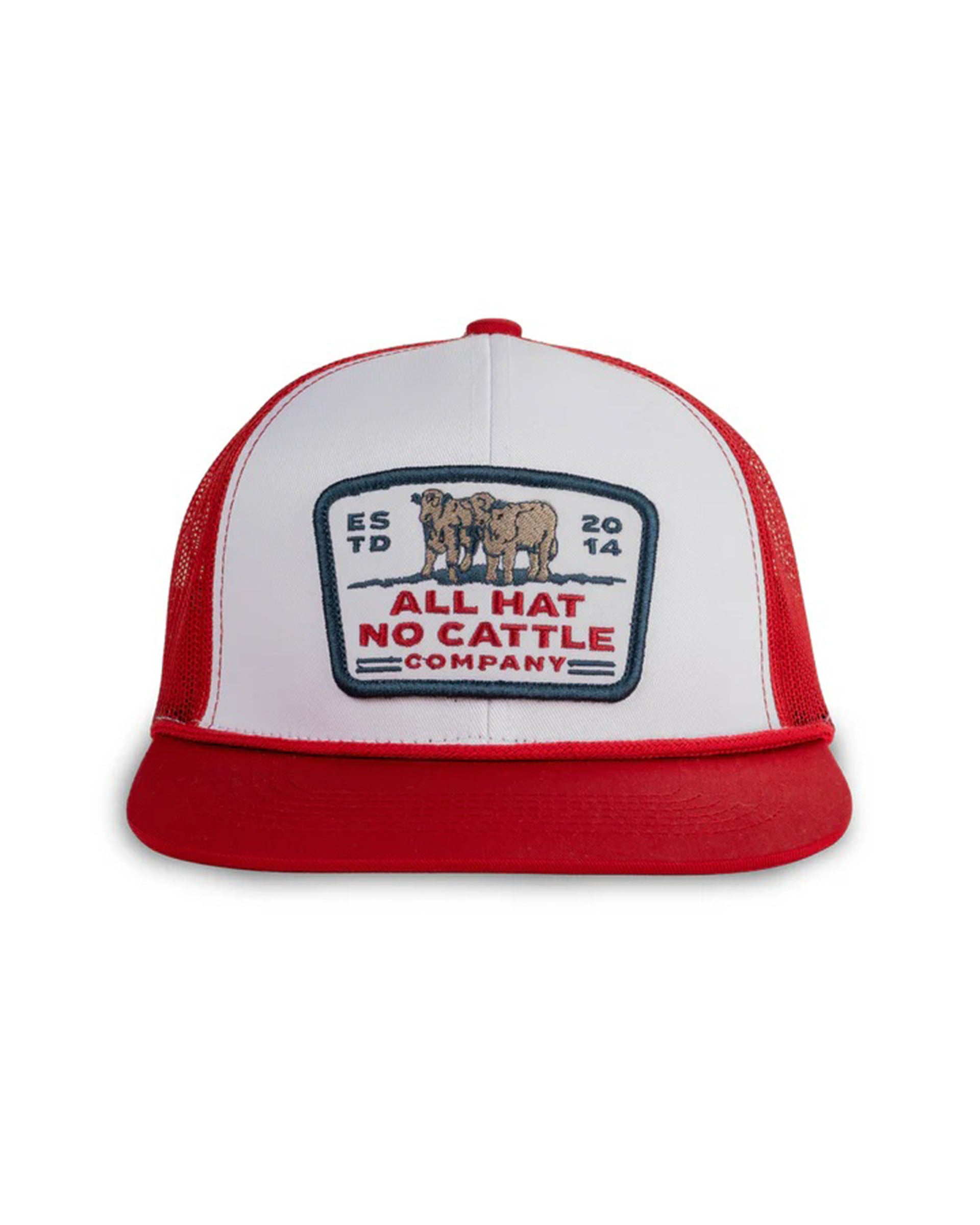 Sendero Provisions Co. All Hat No Cattle Hat - White/Red