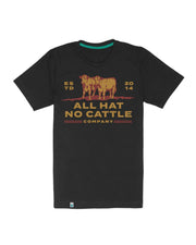 All Hat No Cattle S/S T-Shirt - Black
