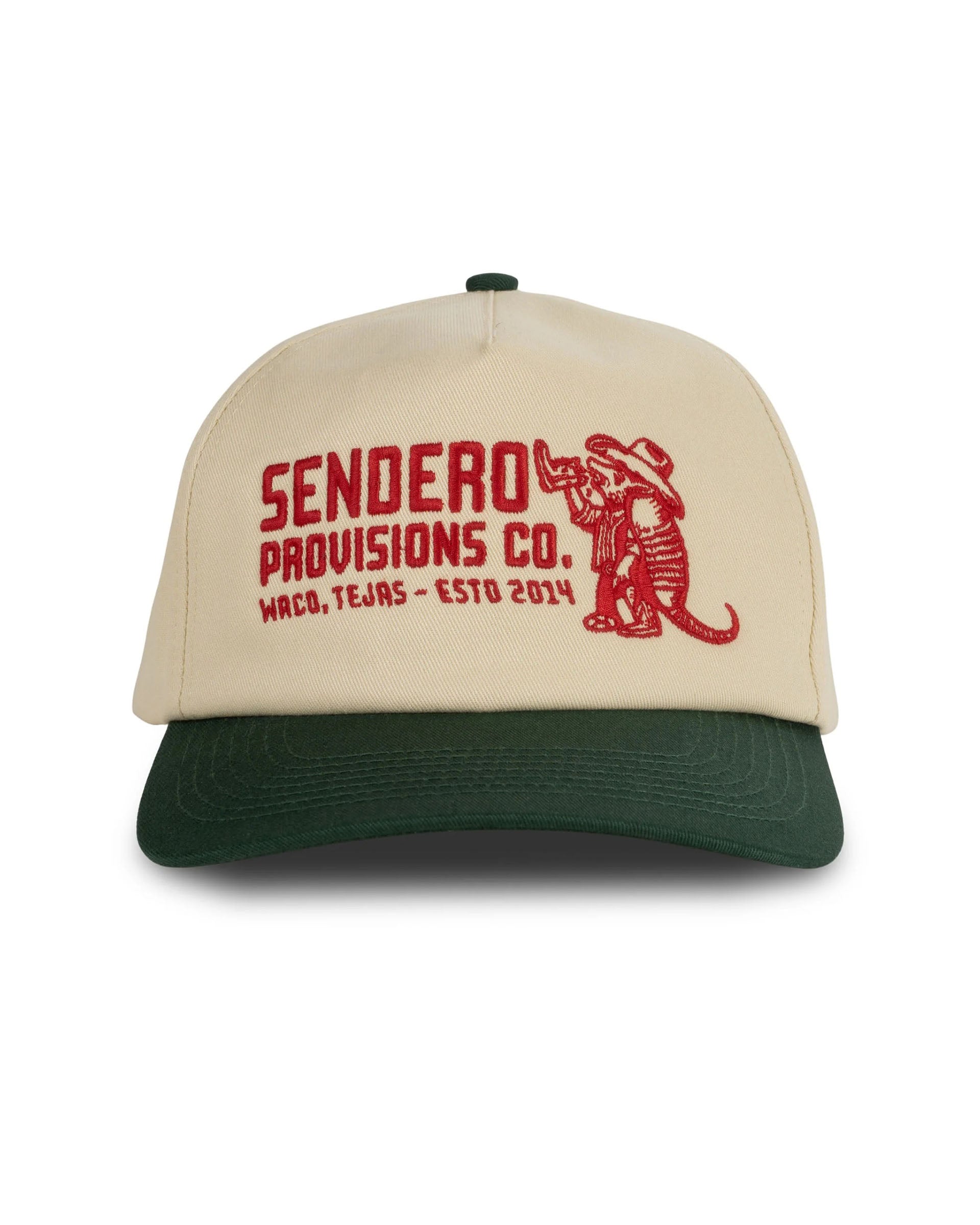 Sendero Provisions Co. Armadillo Hat - Cream/Green