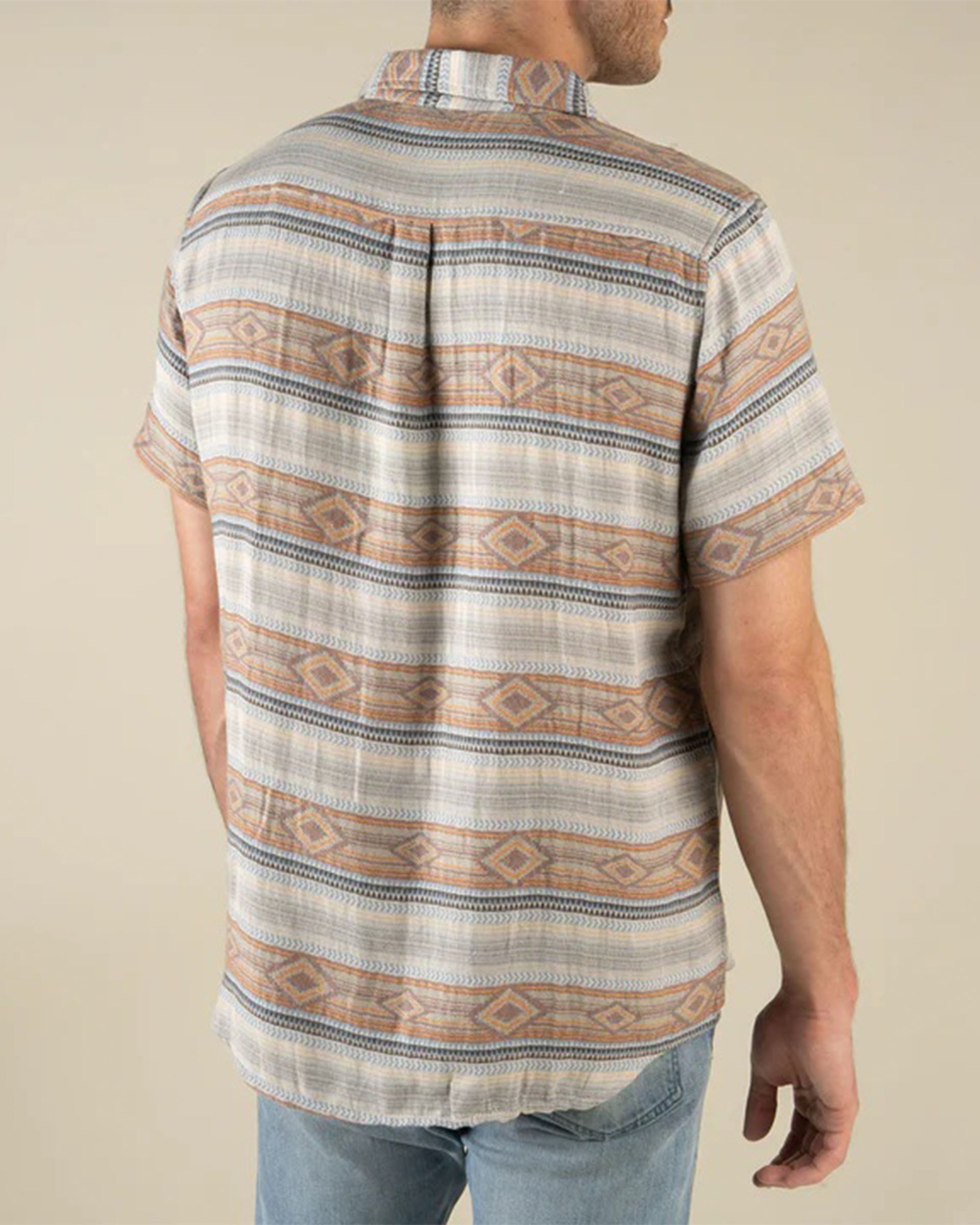 Sendero Provisions Co Boquillas Short Sleeve Shirt - Brown/Blue