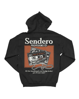 Sendero Provisions Co. Cassette Tape Hoodie - Black