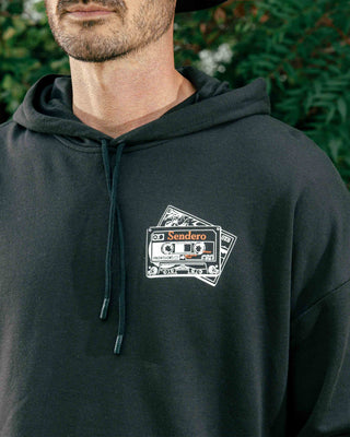 Sendero Provisions Co. Cassette Tape Hoodie - Black