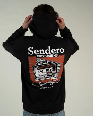 Sendero Provisions Co. Cassette Tape Hoodie - Black