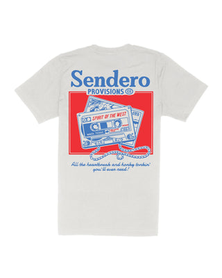 Sendero Provisions Co. Cassette Tape Short Sleeve T-Shirt - Vintage White