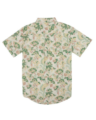 Sendero Provisions Co. City Slicker Short Sleeve Shirt - Alondra - Cream/Green