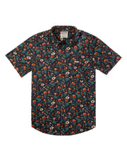 Sendero Provisions Co. City Slicker Short Sleeve Shirt - Desert Rose Charcoal
