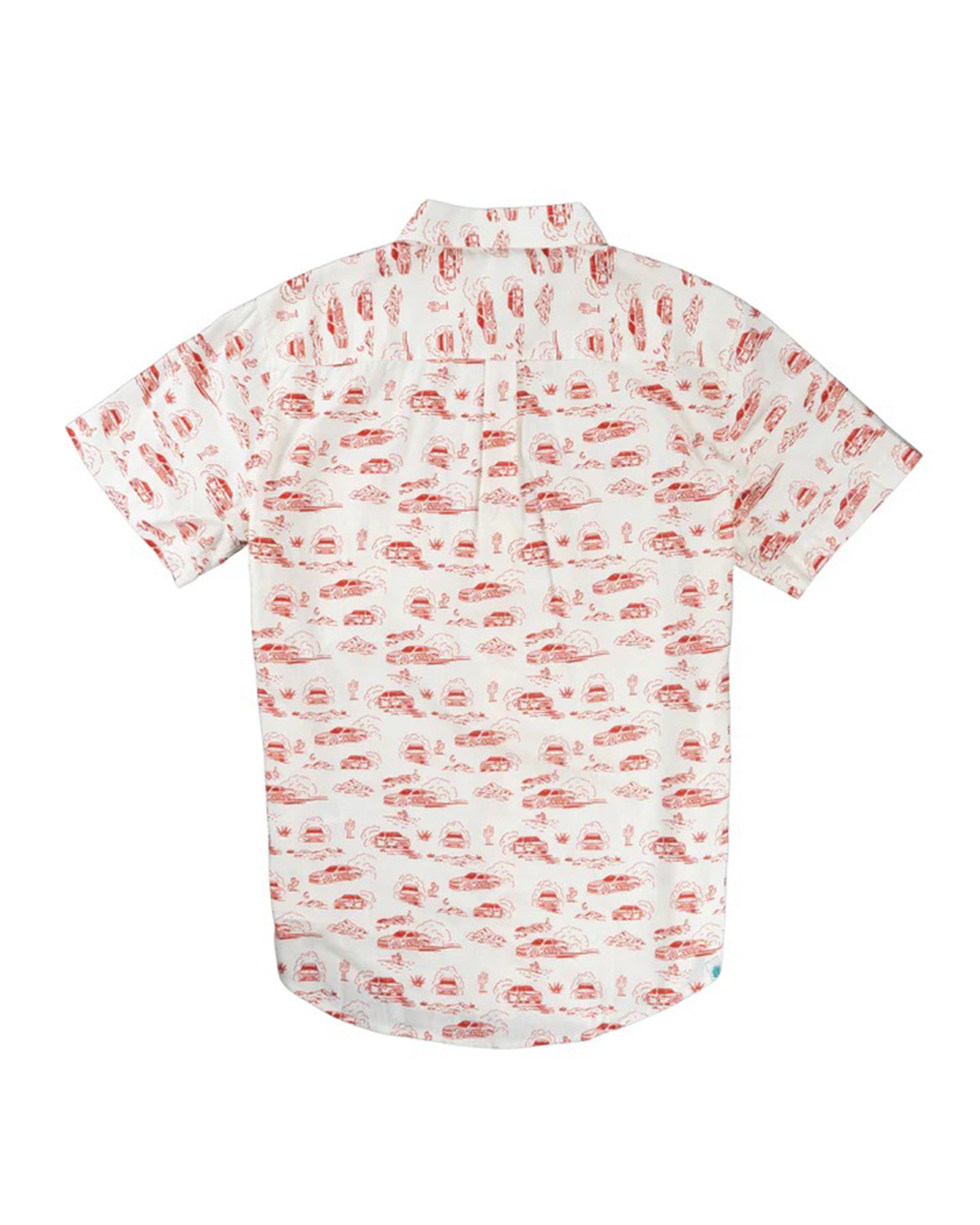 Sendero Provisions Co. Brad Perez x Sendero City Slicker Button Up Shirt - Red Car Touile