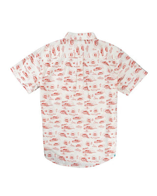 Sendero Provisions Co. Brad Perez x Sendero City Slicker Button Up Shirt - Red Car Touile
