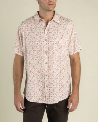 Sendero Provisions Co. City Slicker Button Up Shirt - Desert Flock Rust