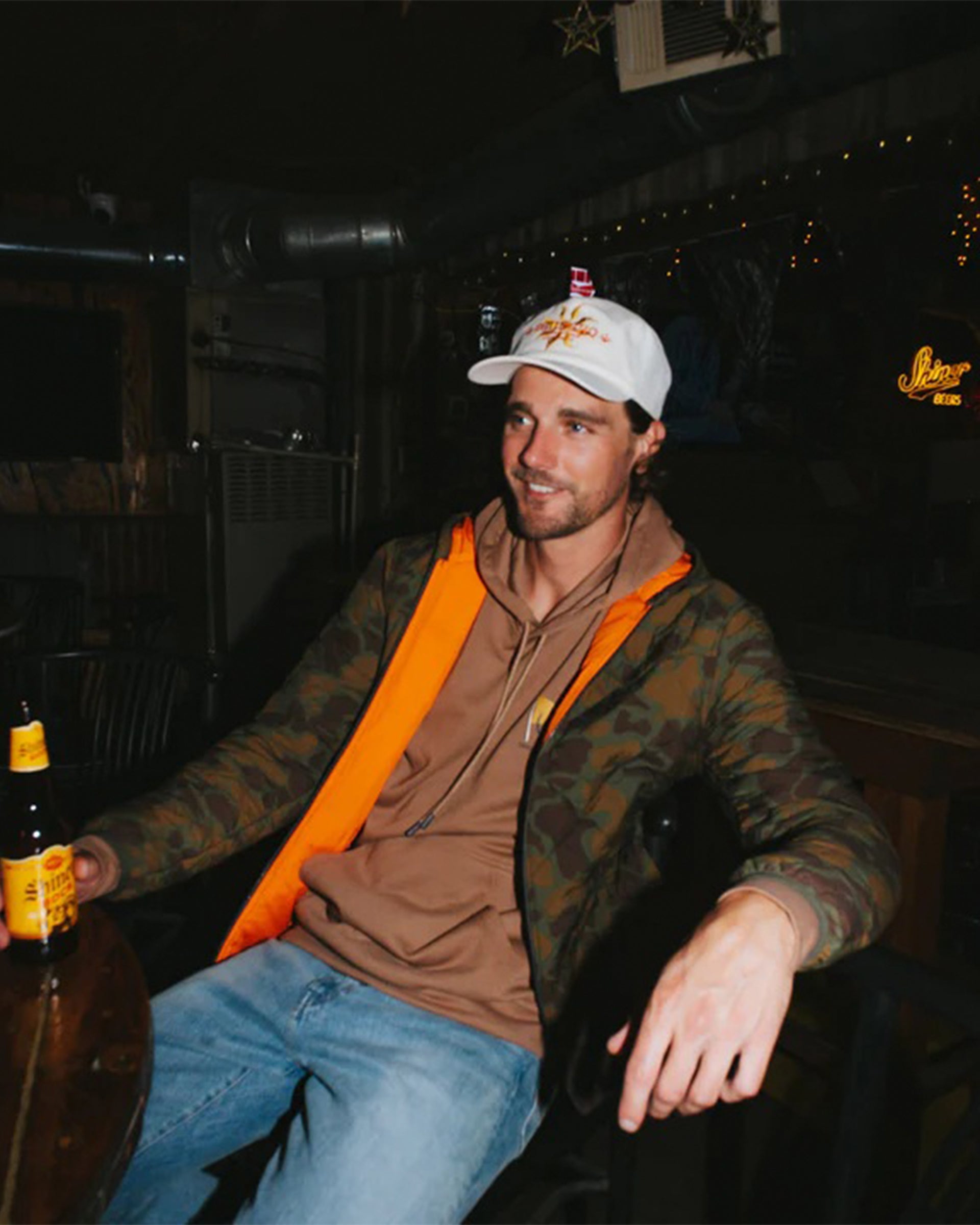 Sendero Provisions Co. Cloudcroft Hooded Puffer Jacket -Forest Camo