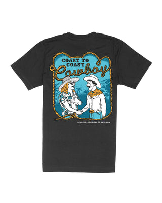 Sendero Provisions Co. Coast To Coast Short Sleeve T-Shirt - Black
