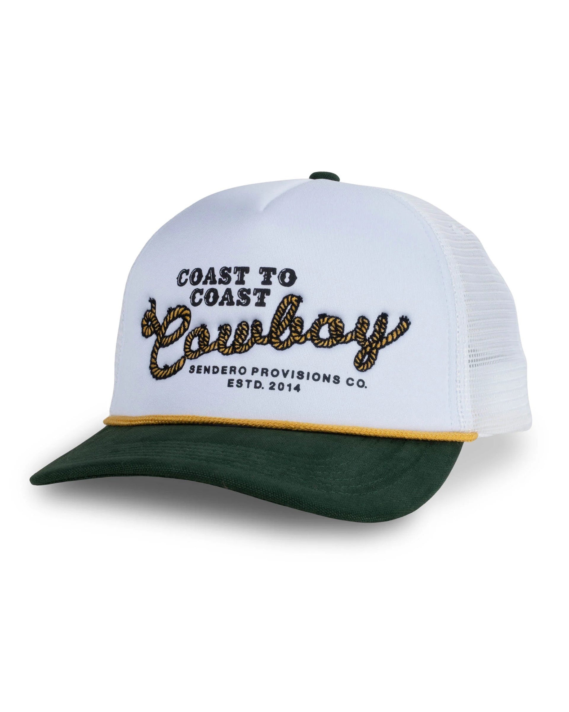 Sendero Provisions Co. Coast To Cowboy Hat - White/Green