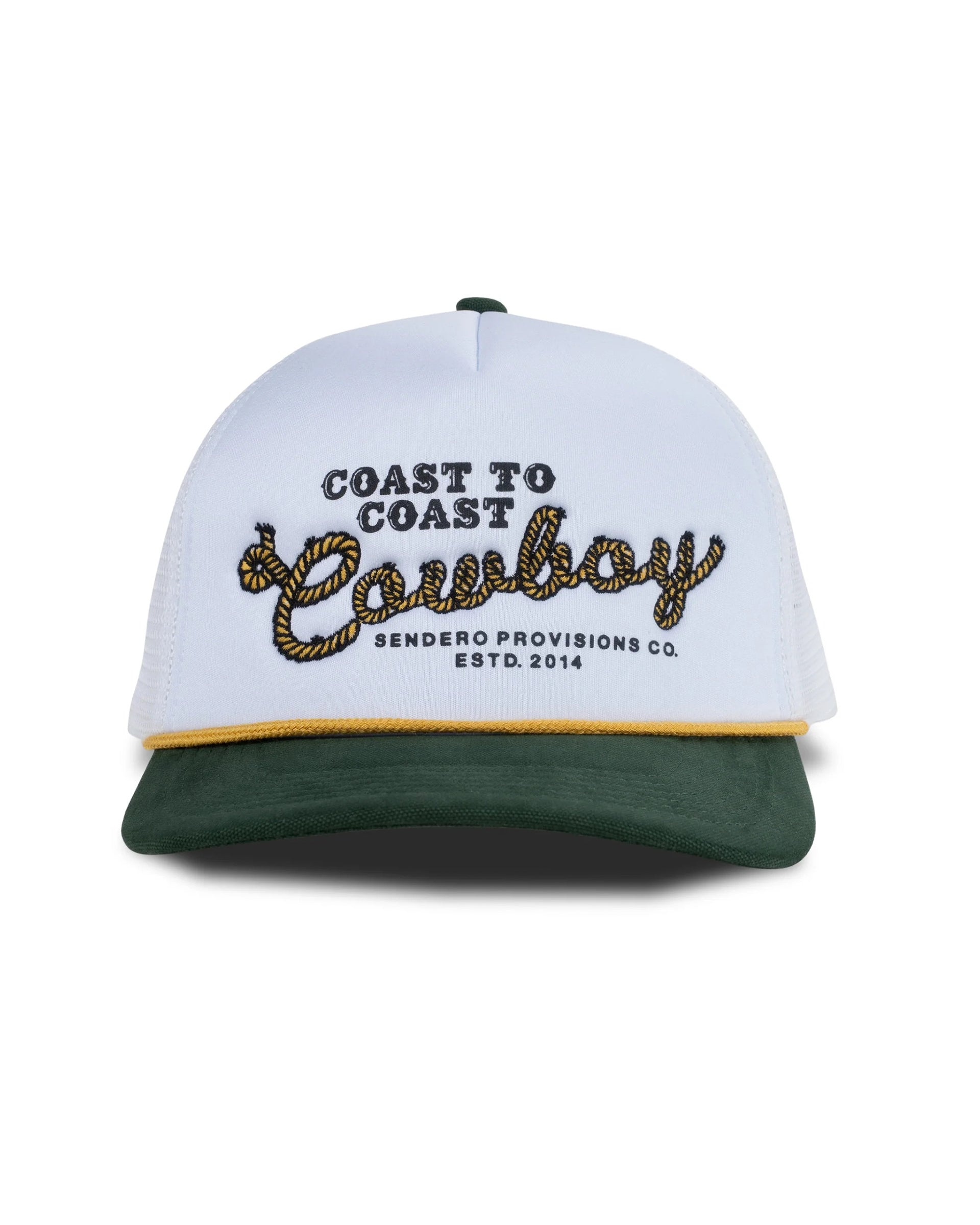 Sendero Provisions Co. Coast To Cowboy Hat - White/Green