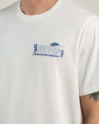 Sendero Provisions Co. Cowboy Lift Off Short Sleeve T-Shirt - Vintage White