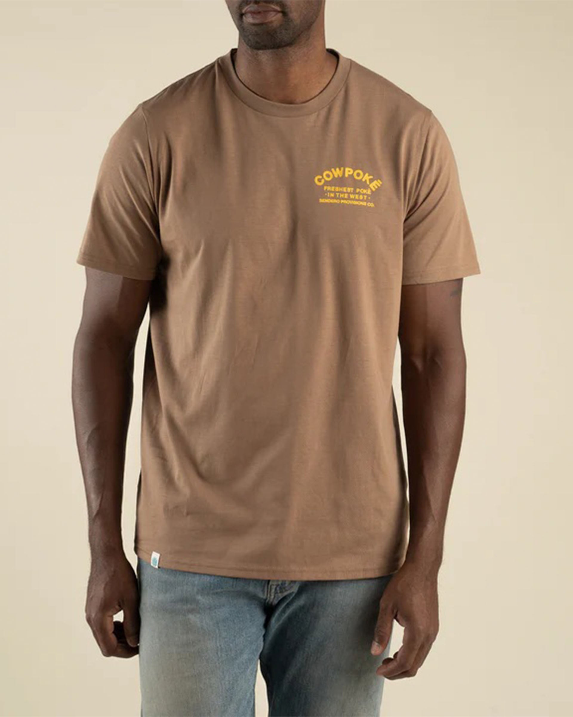 Sendero Provisions Co. Cowpoke Short Sleeve T-Shirt - Light Brown