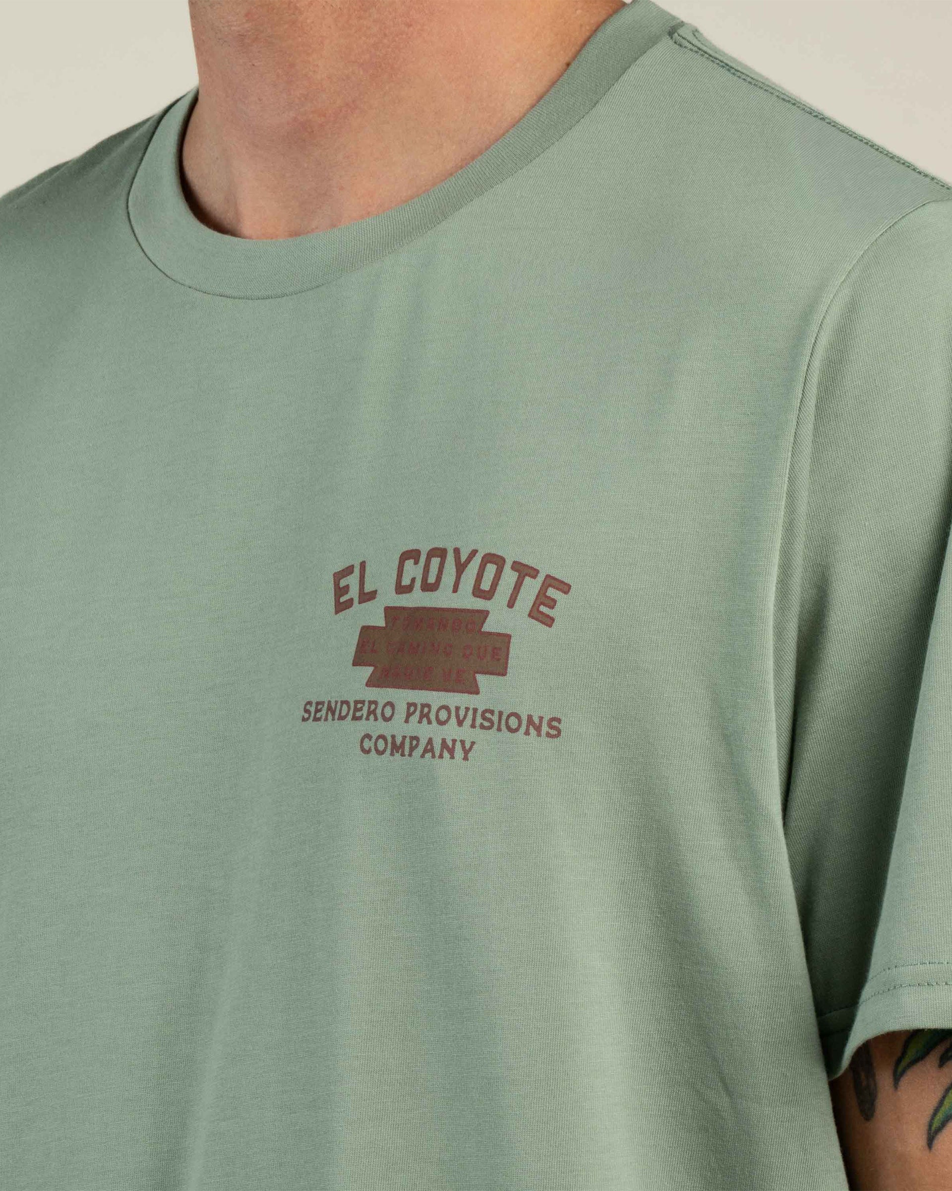 Sendero Provisions Co. Coyote Short Sleeve T-Shirt - Laguna
