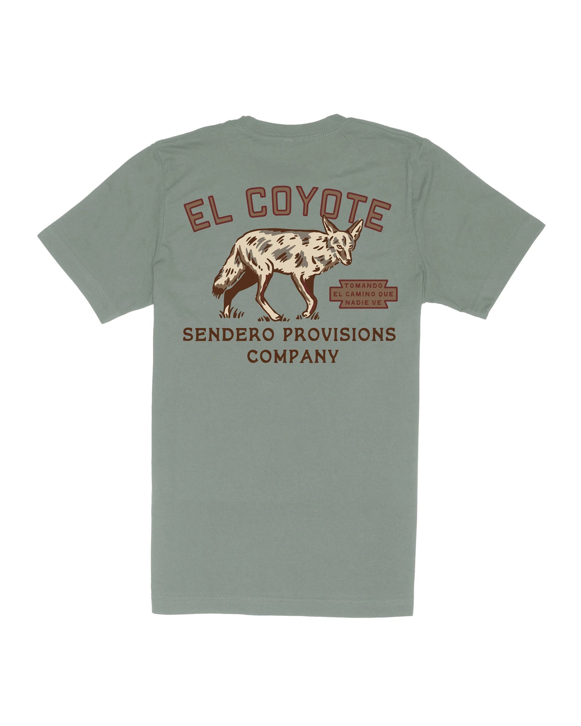 Sendero Provisions Co. Coyote Short Sleeve T-Shirt - Laguna