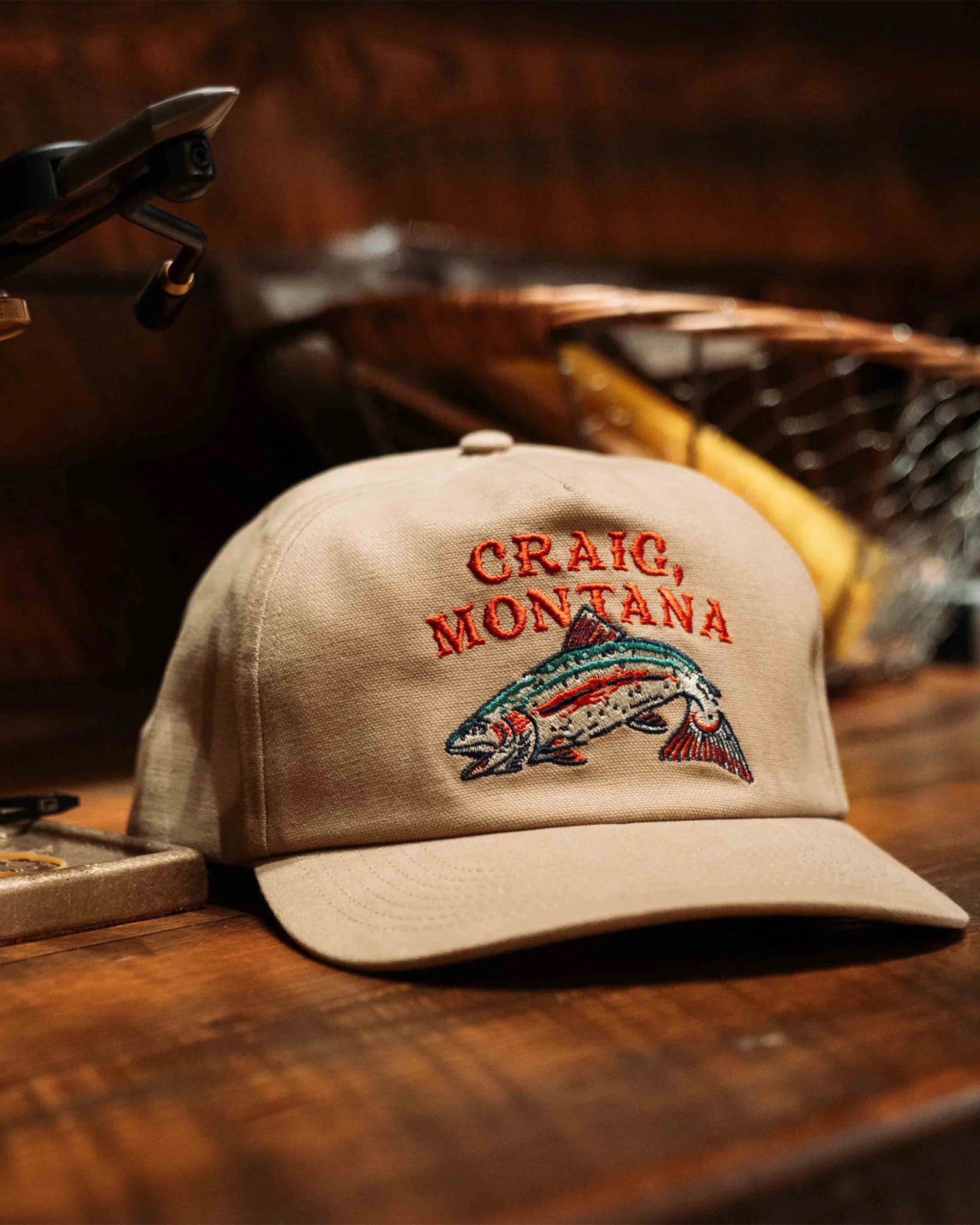 Sendero Provisions Co. Craig, Montana Hat - Tan