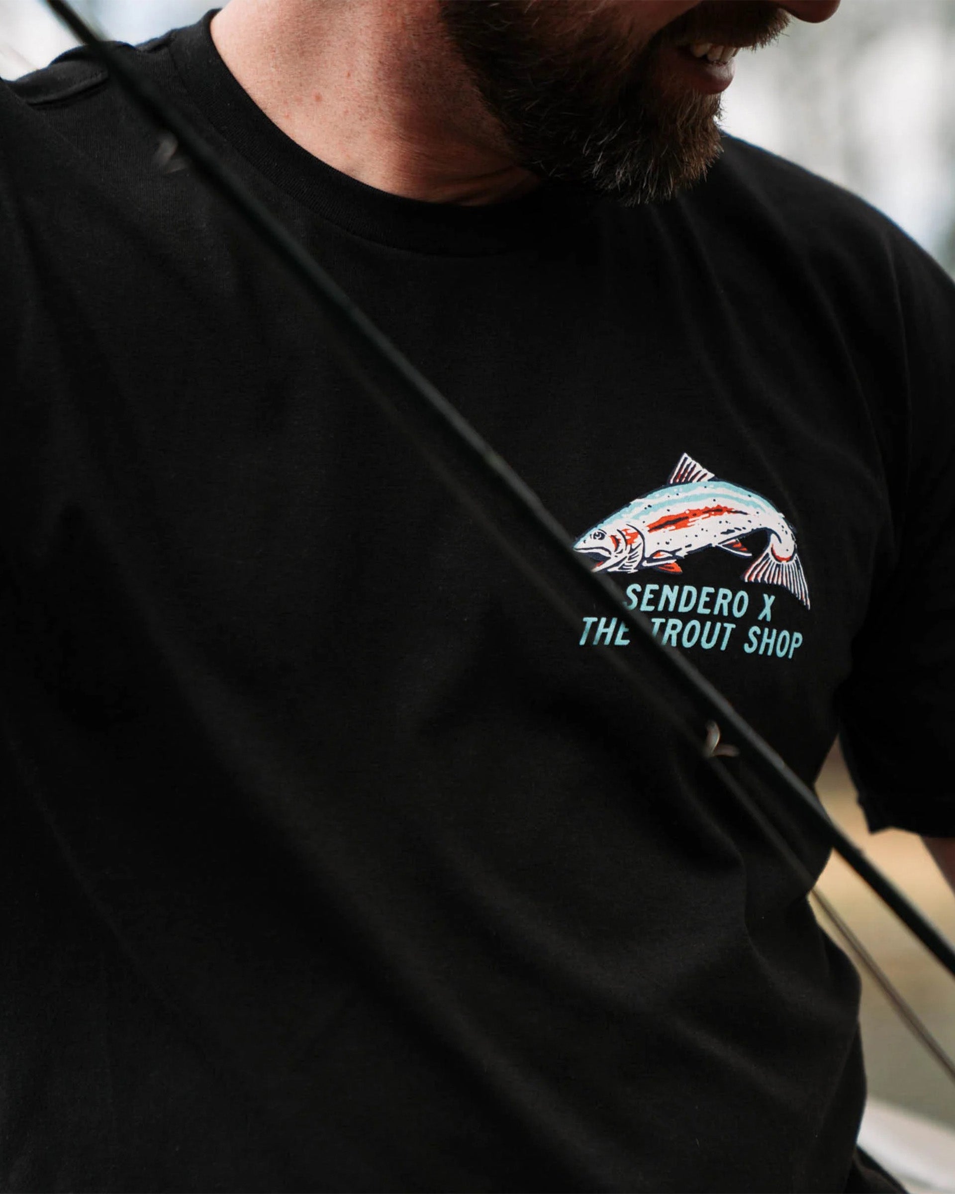 Sendero Provisions Co. Craig, Montana Short Sleeve T-Shirt - Black