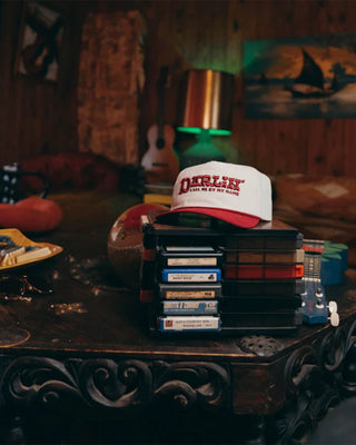 Sendero Provisions Co. Call Me Darlin' Hat - Cream/Maroon