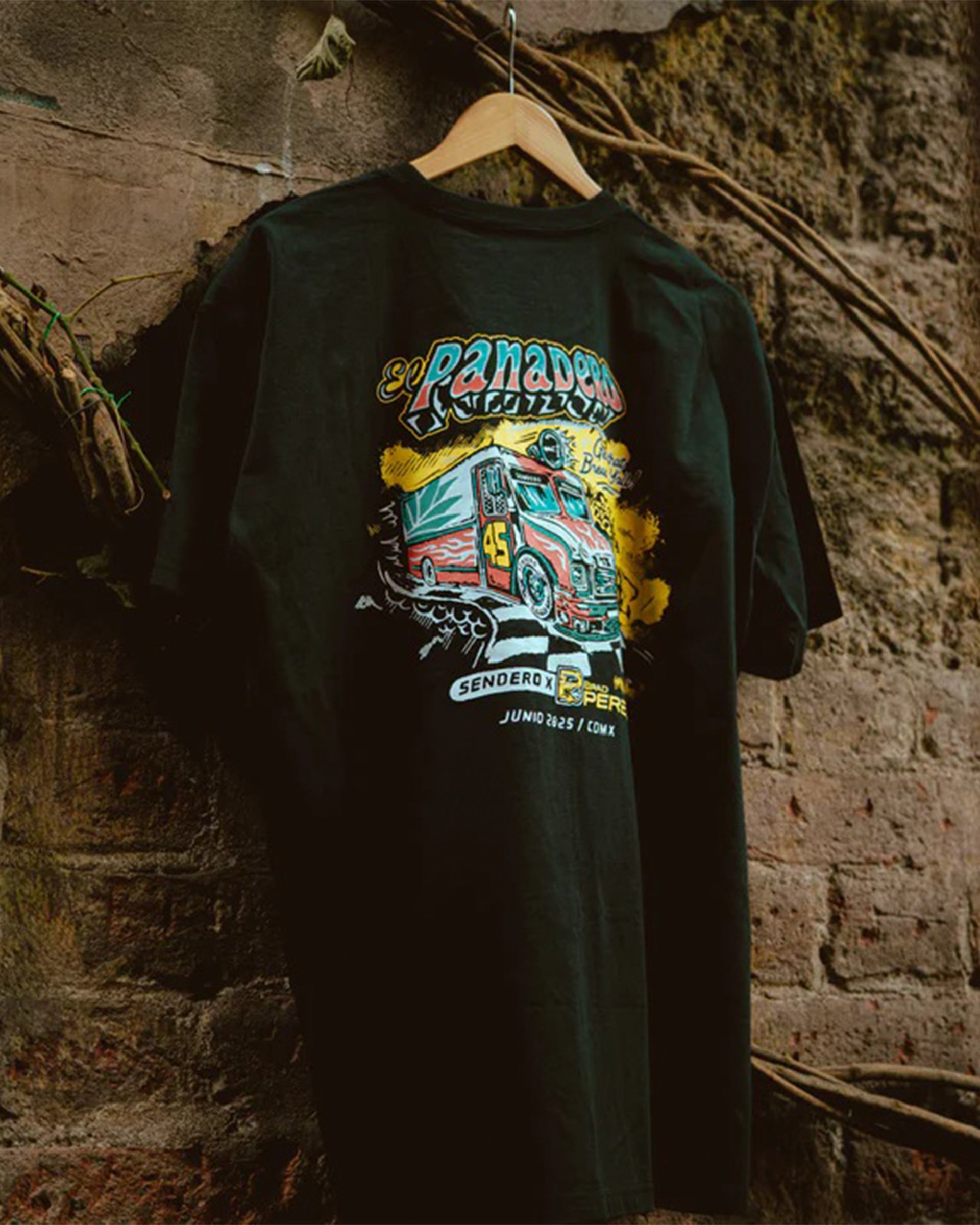 Sendero Provisions Co. El Panadero Vintage Short Sleeve T-Shirt - Black