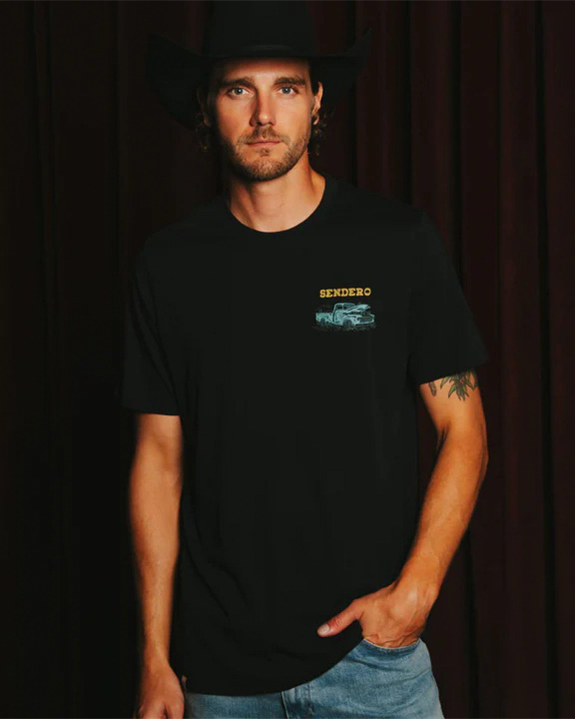 Sendero Provisions Co. Few Parts Short Sleeve T-Shirt - Black