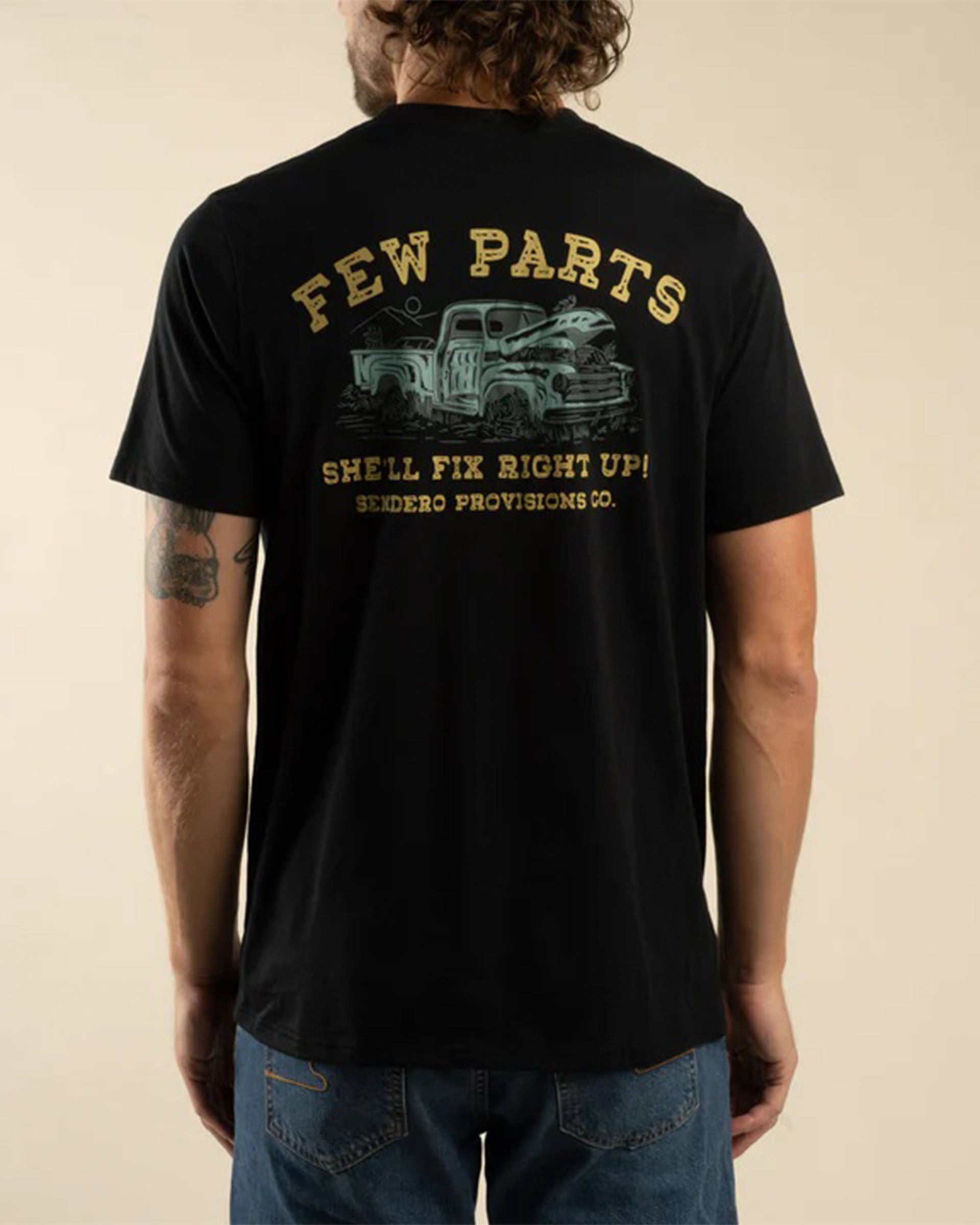 Sendero Provisions Co. Few Parts Short Sleeve T-Shirt - Black