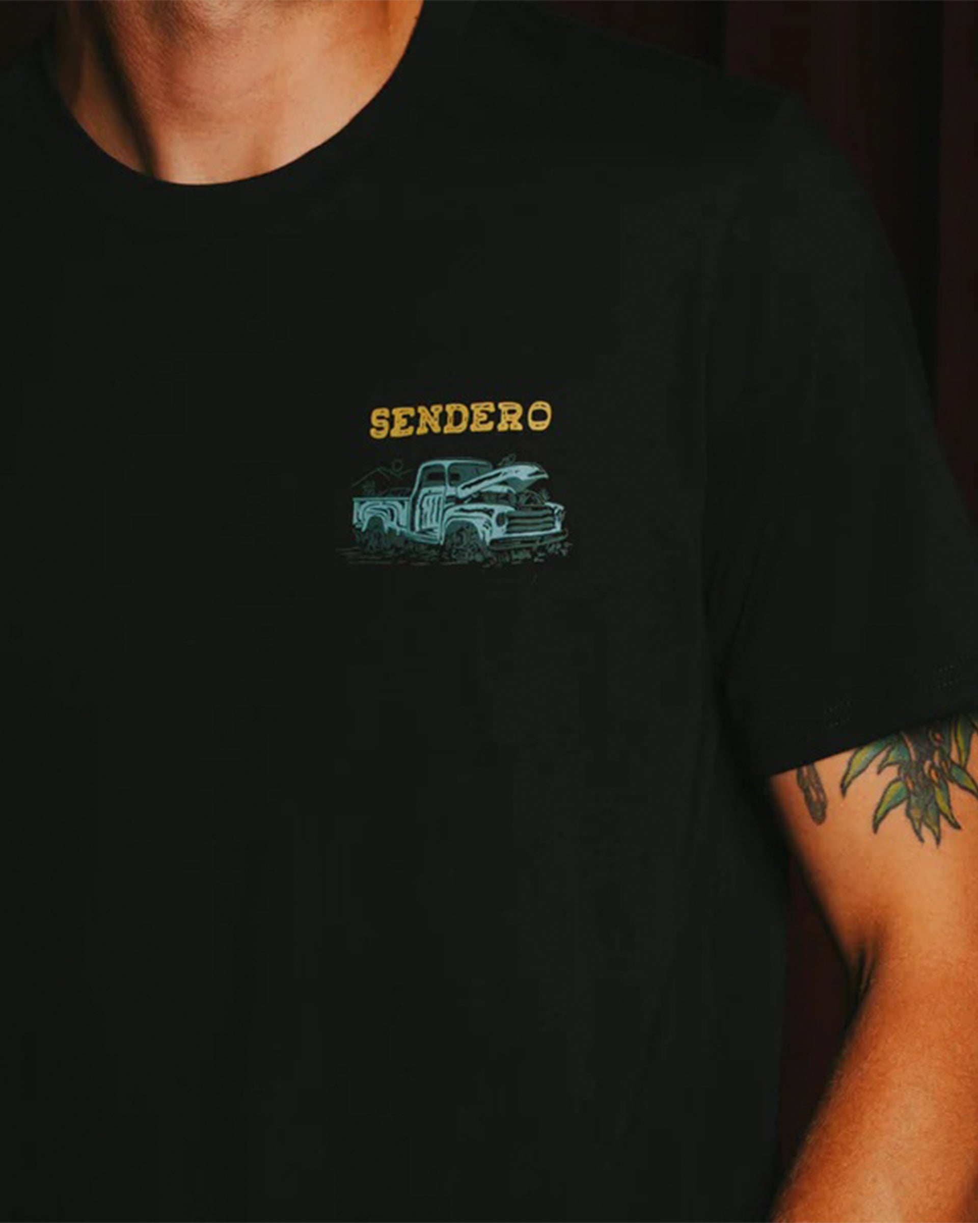 Sendero Provisions Co. Few Parts Short Sleeve T-Shirt - Black