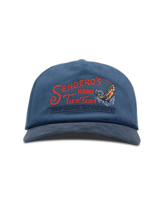 Sendero Provisions Co. Hand Tied Flies Hat - Faded Navy