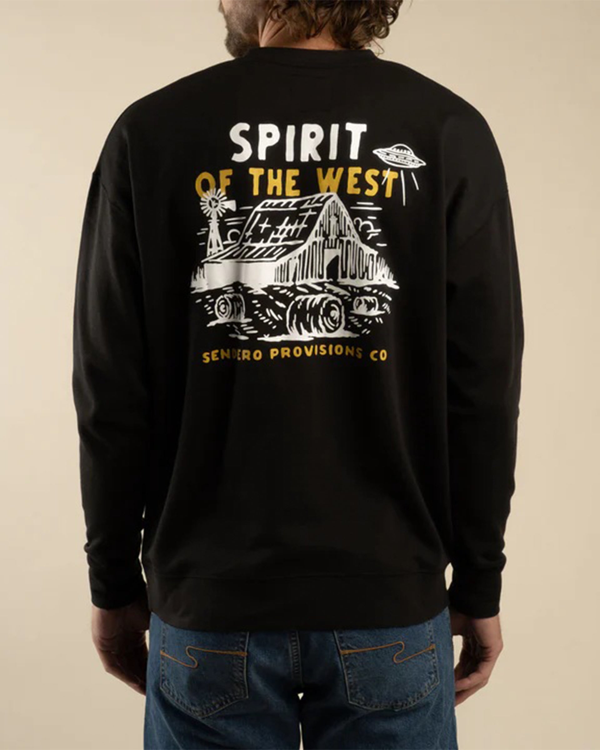 Sendero Provisions Co. High Plains Sweatshirt - Black