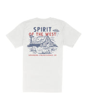 Sendero Provisions Co. High Plains Short Sleeve T-Shirt - Vintage White