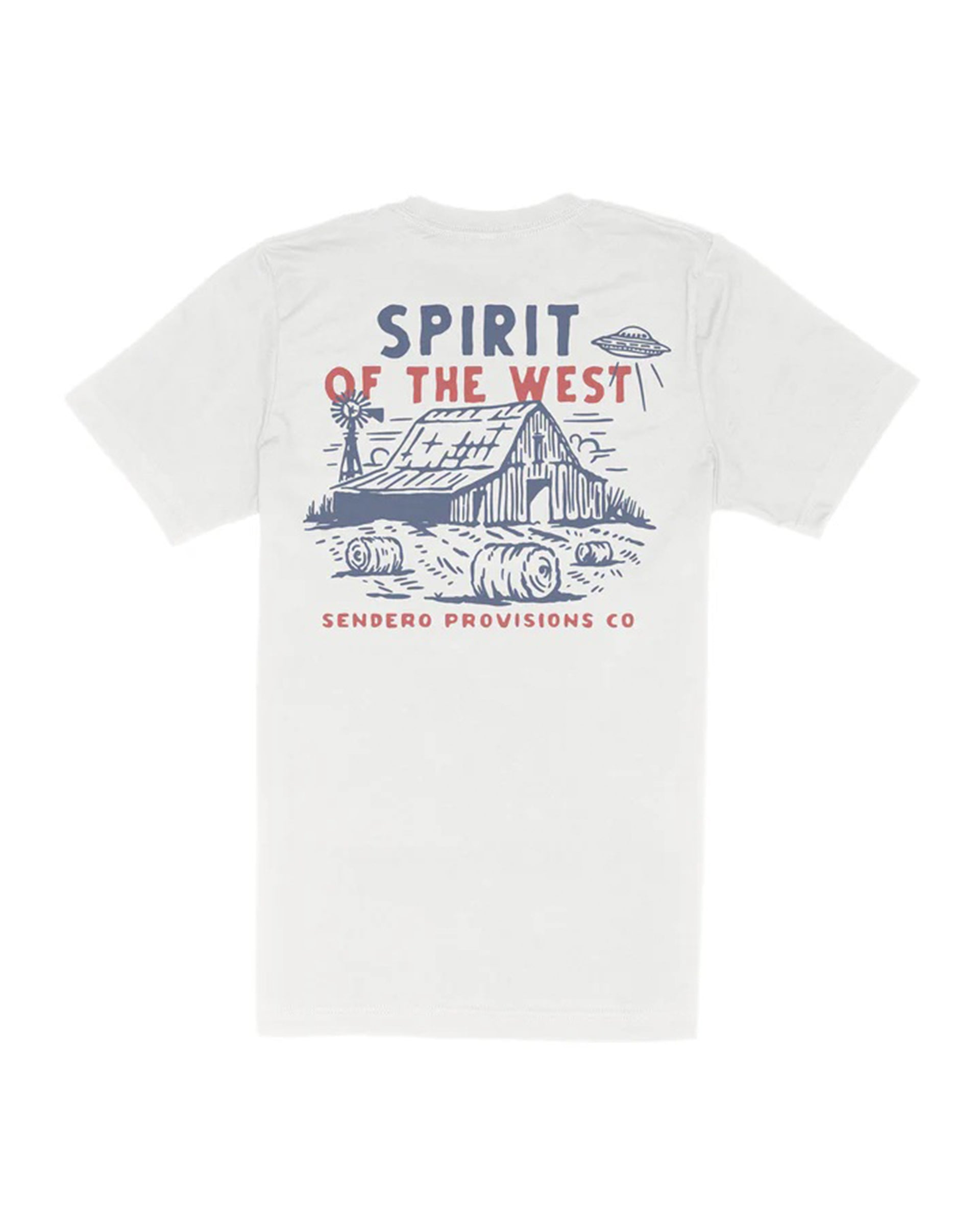 Sendero Provisions Co. High Plains Short Sleeve T-Shirt - Vintage White