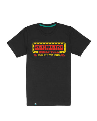 Sendero Provisions Co. Honky Tonk Short Sleeve T-Shirt - Black