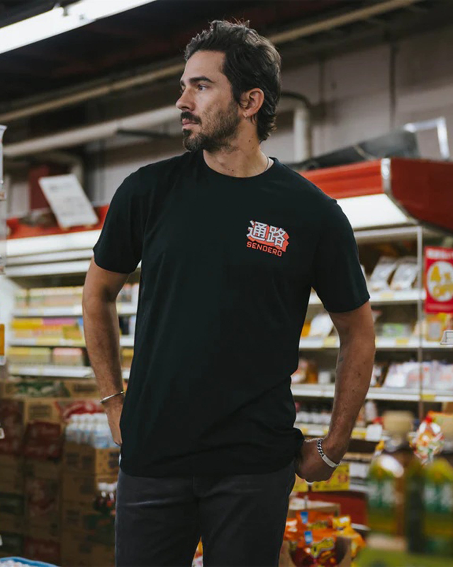 Sendero Provisions Co. Koi Bronc Short Sleeve T-Shirt - Black