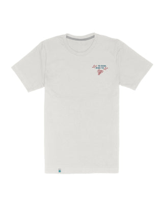 Sendero Provisions Co. x Waco Surf Live To Ride Short Sleeve T-Shirt - Vintage White